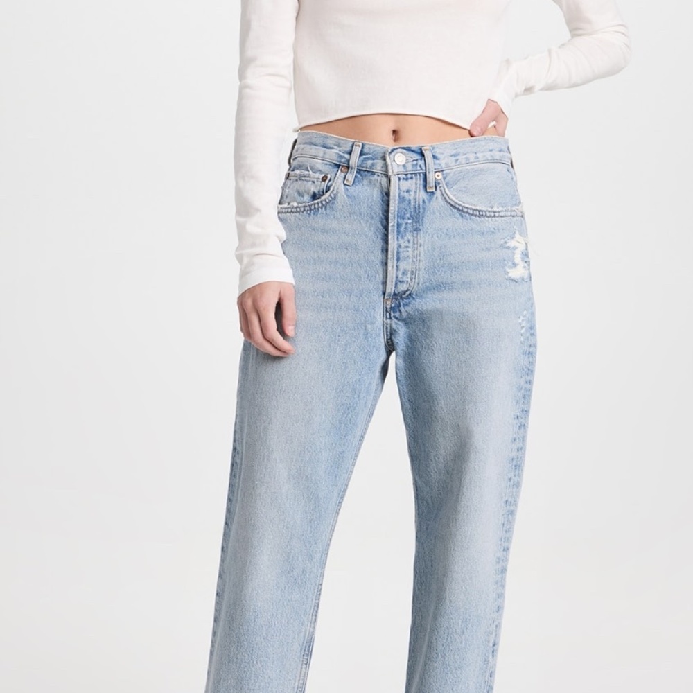 AGOLDE 90s Crop Mid Rise - Nerve - 25